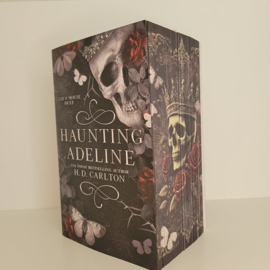 Haunting Adeline & Hunting Adeline by H.D. Carlton with Stenciled Edges Special Edition